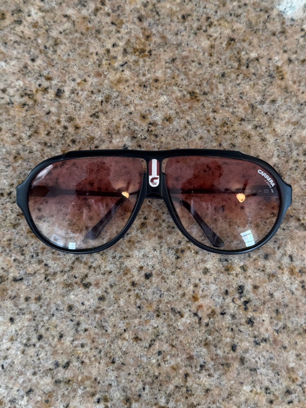 Vintage 80’s Carrera Miami Vice Black Sunglasses Men’s *Frames Only* Austria